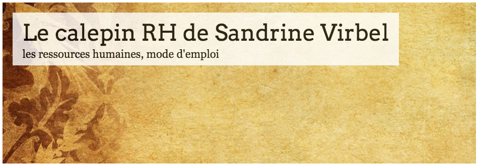 Le calepin RH de Sandrine Virbel